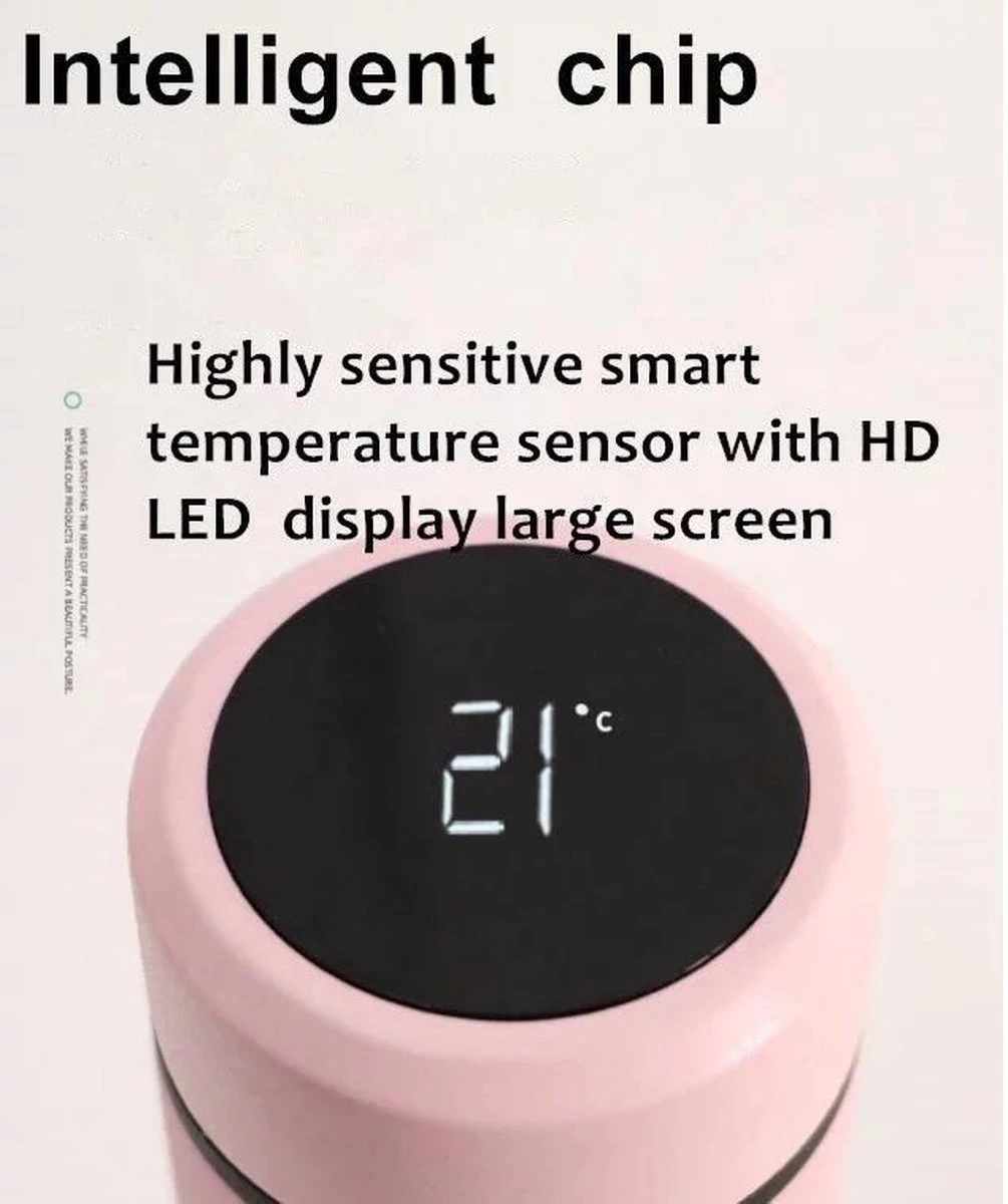 Slimme Thermosfles Met LCD Temperatuur Display - Curver Isolatiefles 0,5 Liter - Dubbelwandige Thermosfles - Thermosbeker - Isoleerfles - Thermoskan - Travel Mug - Bidon Drinkfles - Koffiebeker - Drinkflessen - RVS - Smart Thermos - Metaal 16 Slimme Thermosfles Met LCD Temperatuur Display - Curver Isolatiefles 0,5 Liter - Dubbelwandige Thermosfles - Thermosbeker - Isoleerfles - Thermoskan - Travel Mug - Bidon Drinkfles - Koffiebeker - Drinkflessen - RVS - Smart Thermos - Metaal - Afbeelding 16