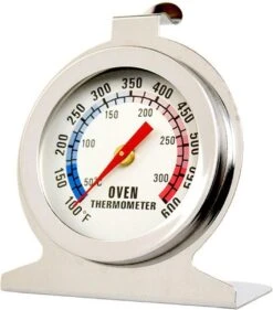 Merkloos Oventhermometer - Thermometer Oven - Rookoven Temperatuurmeter - Keukenthermometer