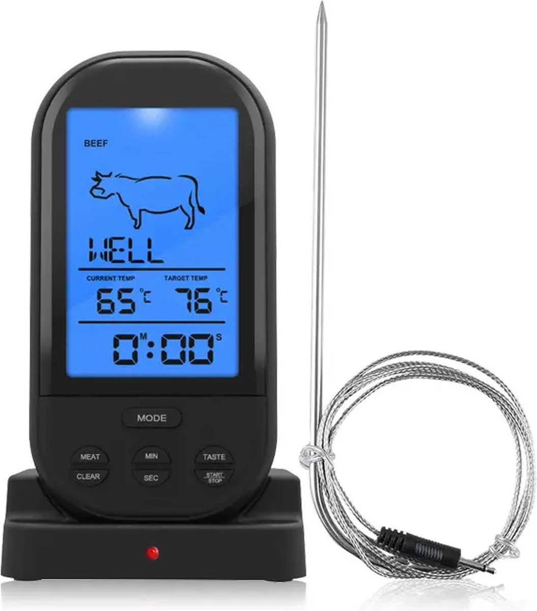 Vleesthermometer - Oventhermometer Ovenbestendig - Bbq Thermometer Koken - Kernthermometer - Thermapen - Meater Plus 5 Vleesthermometer - Oventhermometer Ovenbestendig - Bbq Thermometer Koken - Kernthermometer - Thermapen - Meater Plus - Afbeelding 5