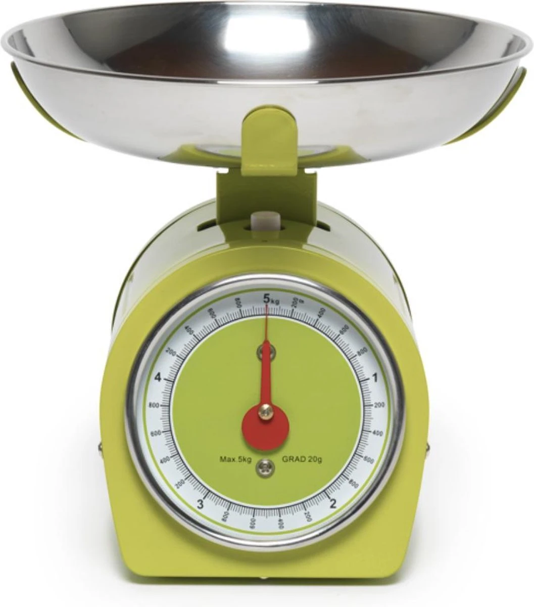 Weegschaal RETRO Groen - BAKE&GO / BALANCE De Cuisine Analogue 0,8l 4 Weegschaal RETRO Groen - BAKE&GO / BALANCE De Cuisine Analogue 0,8l - Afbeelding 4