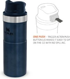 Stanley Trigger-Action Travel Mug 0.47L - Thermosfles - Nightfall -Drinkwater Apparaat Winkel 1072x1200