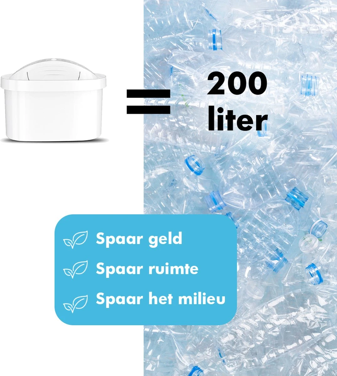 DAFI Filterpatronen 12 Stuks, Geschikt Voor Brita Maxtra, Brita Maxtra+ Waterfilterkannen, Geproduceerd In Europa, Waterfilterpatroon 12 Pack 4 DAFI Filterpatronen 12 Stuks, Geschikt Voor Brita Maxtra, Brita Maxtra+ Waterfilterkannen, Geproduceerd In Europa, Waterfilterpatroon 12 Pack - Afbeelding 4