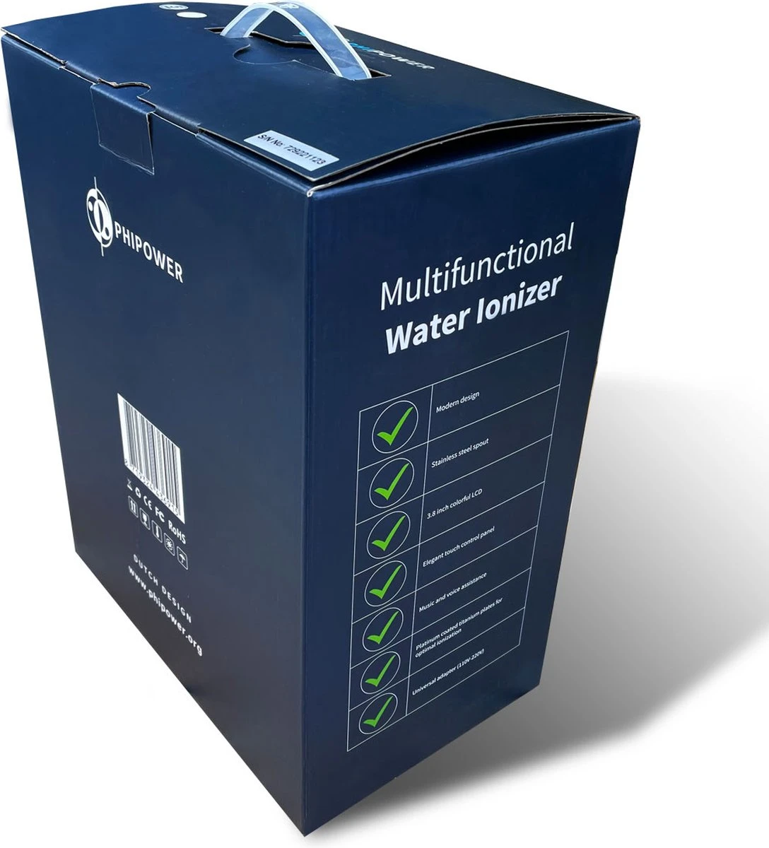 Basisch Water Generator | Water Ionisator En Zuivering | Actief Koolstoffilter | Phipower 12 Basisch Water Generator | Water Ionisator En Zuivering | Actief Koolstoffilter | Phipower - Afbeelding 12