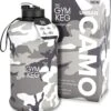 THE GYM KEG 2.2L Gym Waterfles Met Tas En Handvat Herbruikbare Sport Waterfles Fitness Workout Yoga Ecologische BPA-vrij