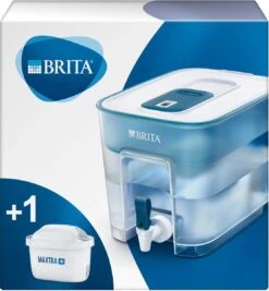 BRITA - Waterfilterkan Flow Cool - Blauw - 8,2L -Drinkwater Apparaat Winkel 1112x1200