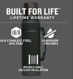 Stanley The Legendary Classic Bottle 1,90L - Thermosfles - Hammertone Green -Drinkwater Apparaat Winkel 1113x1200 1