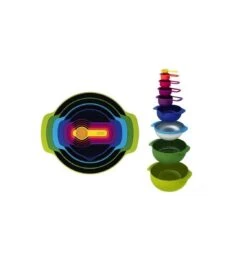 Joseph Joseph Nest 9 Plus - Meng-en-Maatkommen - Antislip - Multikleur -Drinkwater Apparaat Winkel 1122x1200 1