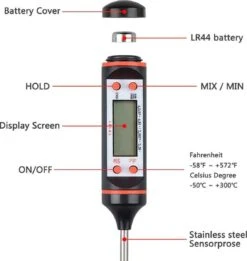 IGOODS Digitale Vleesthermometer - Voedselthermometer -Drinkwater Apparaat Winkel 1135x1200