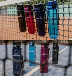 Waterfles 1 Liter Vaatwasserbestendig - Lekvrije 1L Drinkfles - Volwassenen & Kinderen - Sport Bidon Drinkbus - Blauw - King Mungo -Drinkwater Apparaat Winkel 1142x1200 3