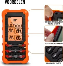 Mancor Vleesthermometer - Keukenthermometer 10 Mancor Vleesthermometer - Keukenthermometer -Drinkwater Apparaat Winkel 1158x1200