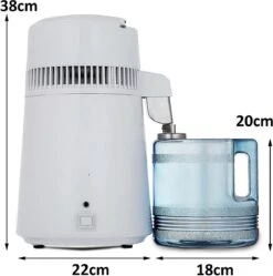 Be-Inspired® Destilleer Apparaat – Destilleerapparaat – Destilleer Ketel – Destilleerketel – Snel Destilleren - Water Destilleerder - Waterdestileerder- Maak Zelf Gedestilleerd Water - Puur Water – Zuiver Water – Automatisch Destilleerketel – 4L -Drinkwater Apparaat Winkel 1189x1200 1