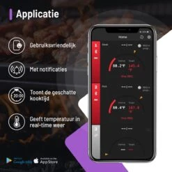 ROYAL CARNIVORE® | Draadloze BBQ Thermometer | Barbecue Vleesthermometer | Kernthermometer | Bluetooth Met App 11 ROYAL CARNIVORE® | Draadloze BBQ Thermometer | Barbecue Vleesthermometer | Kernthermometer | Bluetooth Met App -Drinkwater Apparaat Winkel 1199x1200 6