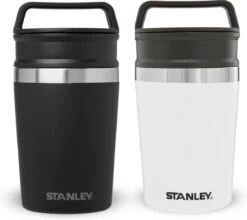 Stanley The Shortstack Travel Thermosbeker - 230 Ml - RVS/Mat Zwart -Drinkwater Apparaat Winkel 1200x1069 4
