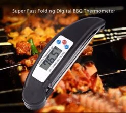 Gohh Digitale Vleesthermometer - Kookthermometer - Suikerthermometer - Inklapbare Sonde - BBQ Thermometer - LCD Scherm - Meter Tot 300 °C - Zwart -Drinkwater Apparaat Winkel 1200x1078 3