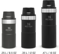 Stanley The Trigger-Action Travel Mug 0,25L - Thermosfles - Black -Drinkwater Apparaat Winkel 1200x1098