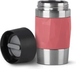 Tefal Compact Travel Mug Compact Thermosfles - 0,3 L - Koraal -Drinkwater Apparaat Winkel 1200x1099 1