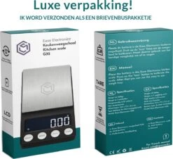 Ease Electronicz Digitale Mini Precisie Keukenweegschaal - 0,01 Tot 200 Gram - 14.2 X 7.5 Cm - Pocket Scale Op Batterij - Weegschaal Keuken 15 Ease Electronicz Digitale Mini Precisie Keukenweegschaal - 0,01 Tot 200 Gram - 14.2 X 7.5 Cm - Pocket Scale Op Batterij - Weegschaal Keuken -Drinkwater Apparaat Winkel 1200x1099 4
