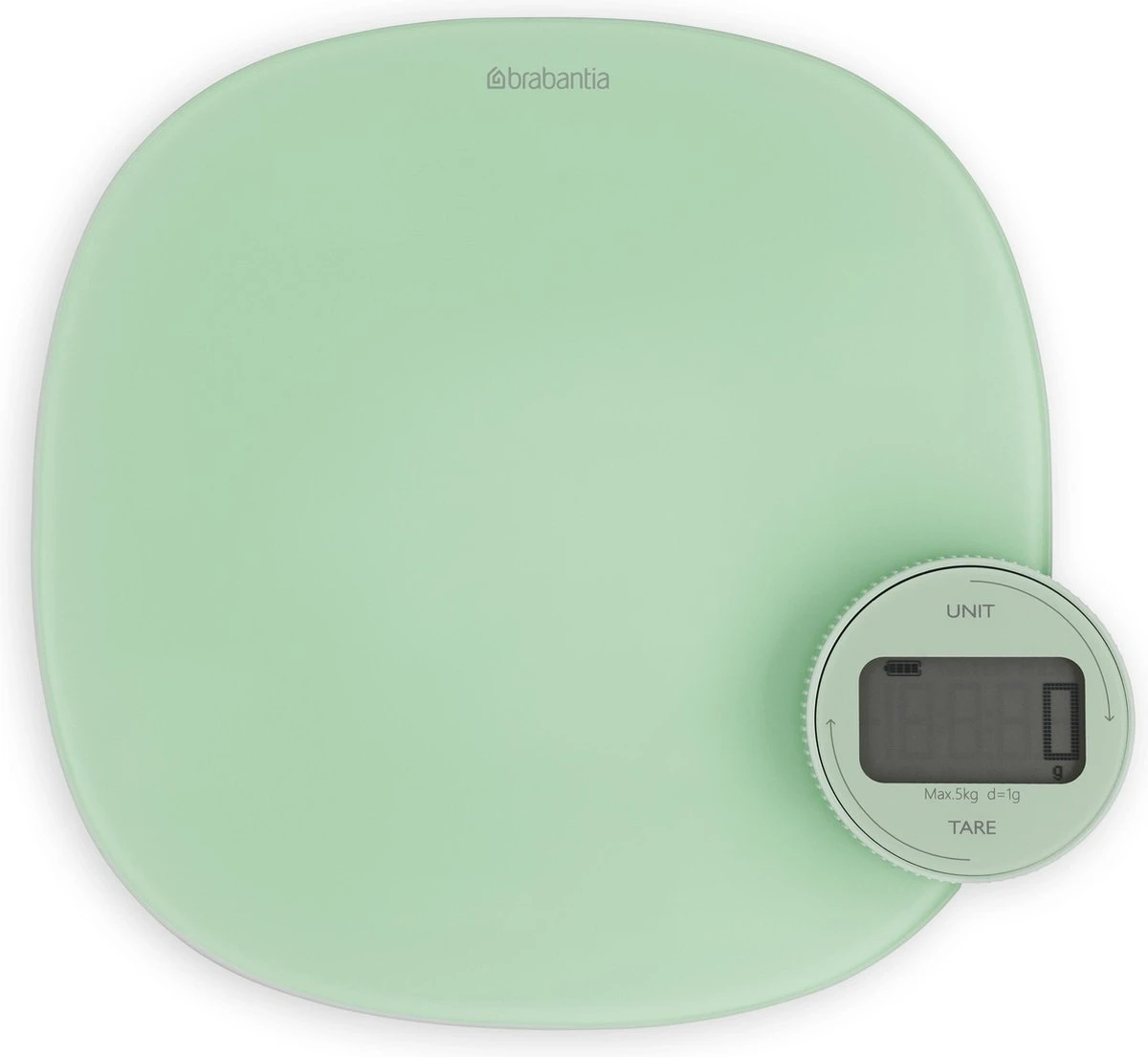 Brabantia Tasty+ Keukenweegschaal Digitaal - Geen Batterij Nodig - Jade Green 5 Brabantia Tasty+ Keukenweegschaal Digitaal - Geen Batterij Nodig - Jade Green - Afbeelding 5