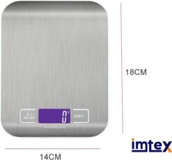 IMTEX Digitale Precisie Keukenweegschaal - Tot 5000 Gram - Zilver -Drinkwater Apparaat Winkel 1200x1115 1