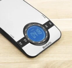 Brabantia Profile Keukenweegschaal - Rechthoekig - Met Kookwekker - RVS -Drinkwater Apparaat Winkel 1200x1126 4