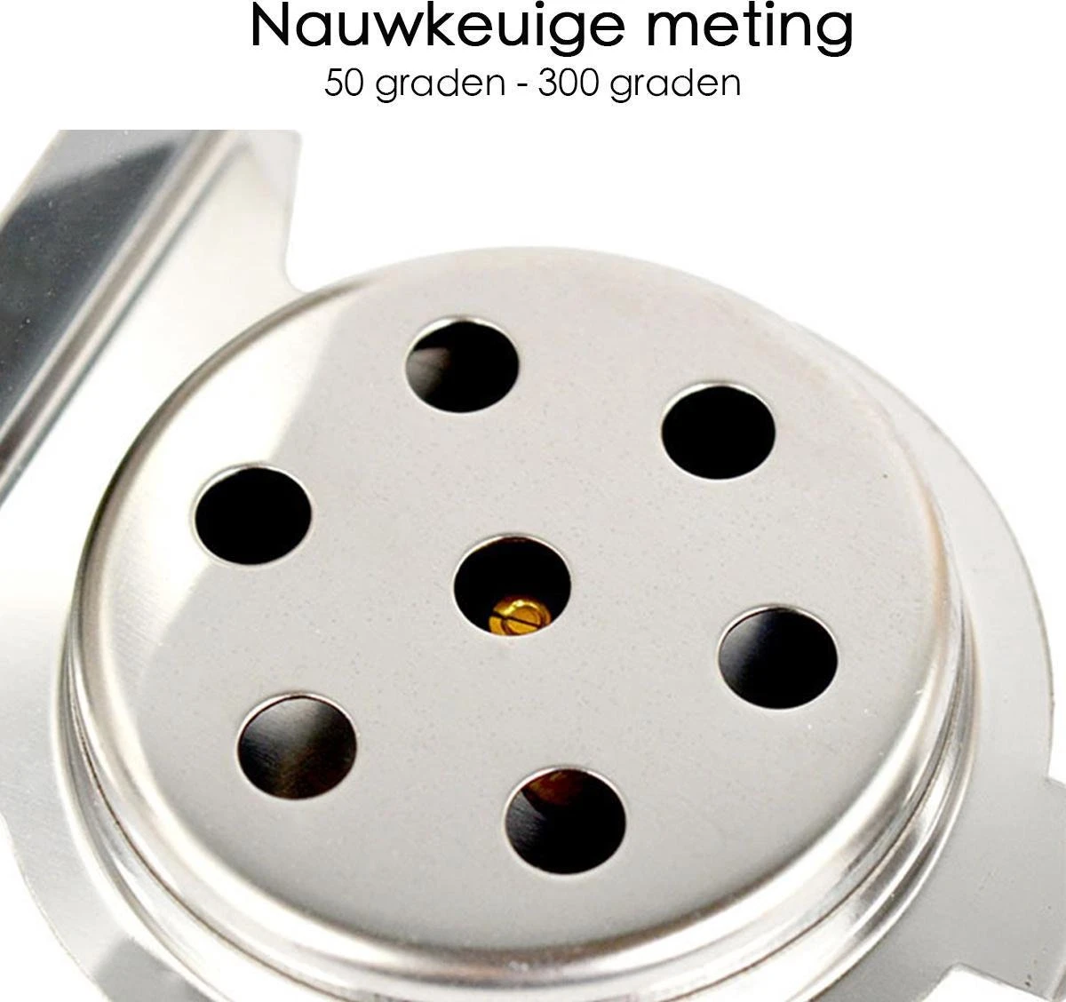 Merkloos Oventhermometer - Thermometer Oven - Rookoven Temperatuurmeter - Keukenthermometer 8 Merkloos Oventhermometer - Thermometer Oven - Rookoven Temperatuurmeter - Keukenthermometer - Afbeelding 8