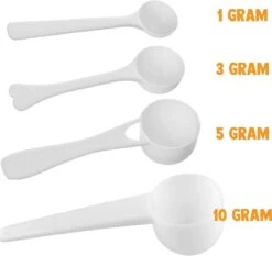 Cupplement | Maatlepels | 4-Delig | Gratis Verzending | Witte Maatschepjes Set 7 Cupplement | Maatlepels | 4-Delig | Gratis Verzending | Witte Maatschepjes Set -Drinkwater Apparaat Winkel 1200x1131 2