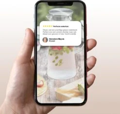 MÊZON® Schenkkan - Glazen Waterkan - Waterkaraf Voor Fruitwater - Multifunctionele Decanteer Karaf - Kan Met Deksel - 1.5L Capaciteit -Drinkwater Apparaat Winkel 1200x1139 1