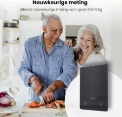 Formilo Digitale Precisie Keukenweegschaal - Weegschaal Keuken Met Tarra Functie - 1gr Tot 5kg - Inclusief Batterijen - Zwart -Drinkwater Apparaat Winkel 1200x1147 1