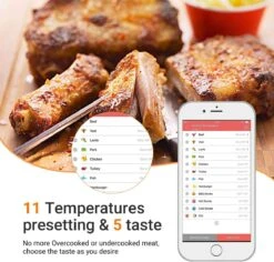 Inkbird IBT-4XS Bluetooth Thermometer - Keukenthermometer - Oplaadbare Accu -Drinkwater Apparaat Winkel 1200x1148 6