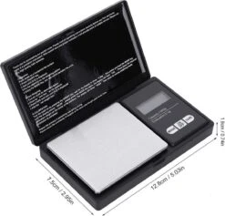 Imtex Precisie Weegschaal - Keukenweegschaal - Tot 1000 Gram - Zwart -Drinkwater Apparaat Winkel 1200x1153 2