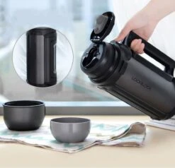 Lock&Lock Thermoskan - Isoleerkan - Thee En Koffie - Lekvrij - 1,5 Liter - RVS - Inklapbaar Handvat - Zwart 10 Lock&Lock Thermoskan - Isoleerkan - Thee En Koffie - Lekvrij - 1,5 Liter - RVS - Inklapbaar Handvat - Zwart -Drinkwater Apparaat Winkel 1200x1155