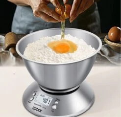 IMTEX - Digitale Precisie Keukenweegschaal - Weegschaal Keuken - Digitale Precisie Keukenweegschaal - 1 Gr Tot 5 Kg -Drinkwater Apparaat Winkel 1200x1163 6