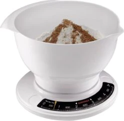Soehnle Analoge Keukenweegschaal Culina Pro - Wit - Tot 5 Kg -Drinkwater Apparaat Winkel 1200x1172 2