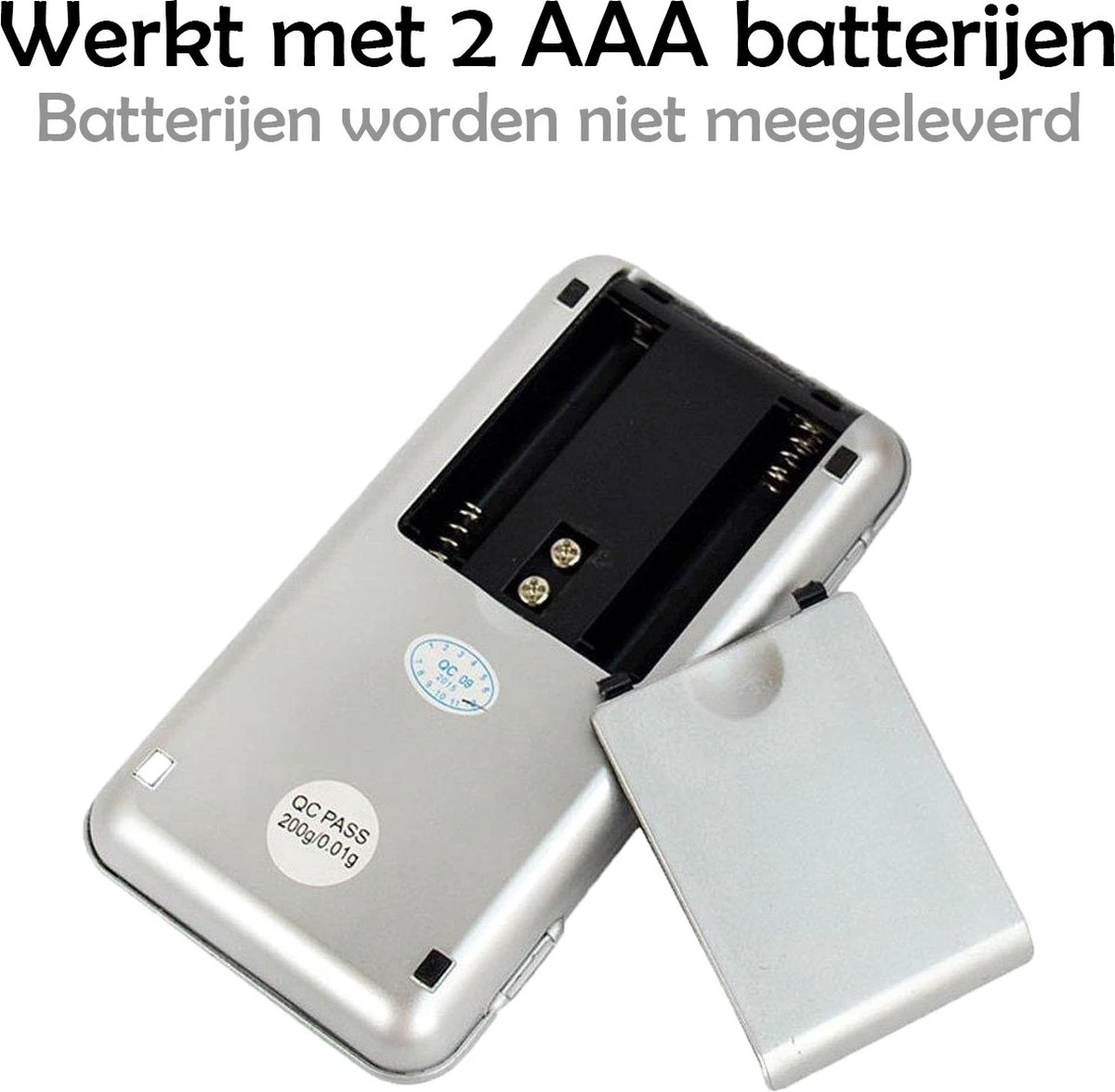 Precisie Keukenweegschaal Digitaal Pocket Weegschaal 0,01 - 200 Gram 5 Precisie Keukenweegschaal Digitaal Pocket Weegschaal 0,01 - 200 Gram - Afbeelding 5