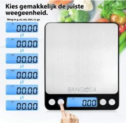 BanGosa Precisie Digitale Weegschaal - 0.01 Tot 500 Gram - Zwart 12 BanGosa Precisie Digitale Weegschaal - 0.01 Tot 500 Gram - Zwart -Drinkwater Apparaat Winkel 1200x1176 1