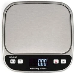 Digitale Weegschaal 500g X 0,01 Gram - Precisie Weegschaal 0,01 G - Keuken Weegschaal