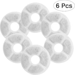 Drinkfontein Filters 6 Stuks - Navulling Kattenfontein - Water Filter - Drinkfilters - Filter Waterreservoir - Waterfilter Drinkfontein -Drinkwater Apparaat Winkel 1200x1188