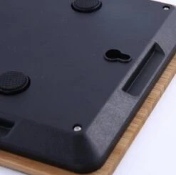 Merkloos Keukenweegschaal - Digitale Precisie - Bamboe Hout - Tare Functie - Keukenweegschaal - Digitaal- Duurzaam Bamboe - Tot 5KG - Keukenweegschaal Bamboe - Digitale Precisie Weegschaal - TipTouch Toetsen - Tot 5000 Gram - Bruin -Drinkwater Apparaat Winkel 1200x1189 1