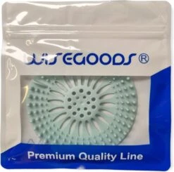 WiseGoods - Haarstopper - Haarvanger - Douche Zeef - Douche Filter - Haarfilter - Douche Afvoer - Siliconen - Blauw -Drinkwater Apparaat Winkel 1200x1190