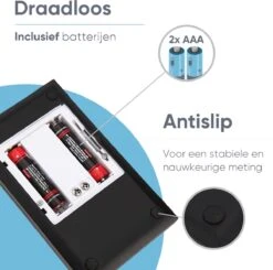 Trendfield Precisie Weegschaal - 0,001 Gr Nauwkeurig - Digitale Keukenweegschaal - Inclusief Batterijen - Zwart -Drinkwater Apparaat Winkel 1200x1190 3