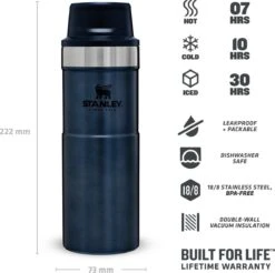 Stanley Trigger-Action Travel Mug 0.47L - Thermosfles - Nightfall -Drinkwater Apparaat Winkel 1200x1197 2