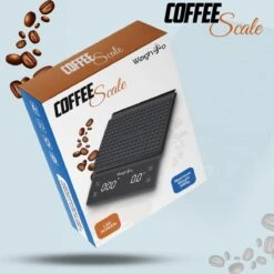 WeighJo Koffie Weegschaal - Digitale Keukenweegschaal - Precisieweegschaal - Barista -Drinkwater Apparaat Winkel 1200x1199 11