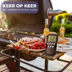Seidon® Digitale Vleesthermometer Set – BBQ- En Oventhermometer – 0°C Tot 300°C – Kernthermometer Met 1 Sonde – Suikerthermometer - Kookthermometer 13 Seidon® Digitale Vleesthermometer Set – BBQ- En Oventhermometer – 0°C Tot 300°C – Kernthermometer Met 1 Sonde – Suikerthermometer - Kookthermometer -Drinkwater Apparaat Winkel 1200x1199 13