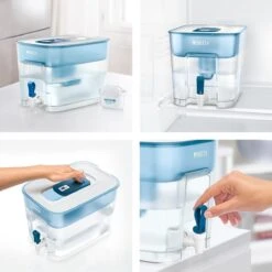 BRITA - Waterfilterkan Flow Cool - Blauw - 8,2L -Drinkwater Apparaat Winkel 1200x1200 10