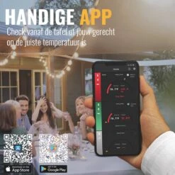 Draadloze Thermometer Met Bluetooth En App - Oven Thermometer - BBQ Thermometer - Keuken Thermometer -Drinkwater Apparaat Winkel 1200x1200 1020