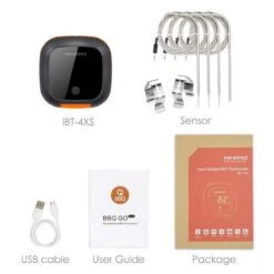 Inkbird IBT-4XS Bluetooth Thermometer - Keukenthermometer - Oplaadbare Accu -Drinkwater Apparaat Winkel 1200x1200 1052