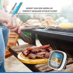 Mancor Digitale Vleesthermometer - Keukenthermometer - BBQ Thermometer - Oventhermometer 9 Mancor Digitale Vleesthermometer - Keukenthermometer - BBQ Thermometer - Oventhermometer -Drinkwater Apparaat Winkel 1200x1200 1067
