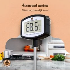 Suikerthermometer Digitaal – Kookthermometer – Vleesthermometer – Kerntemperatuurmeter – Draadloos – Thermometer Ook Geschikt Voor Vlees, BBQ, Oven -Drinkwater Apparaat Winkel 1200x1200 1075