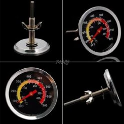 Merkloos Barbecue Thermometer - Temperatuurmeter - Tot 400 Graden - Inbouw - Voor BBQ, Smoker, Kamado, Rookoven, Pizzaoven - RVS - Geschikt Voor O.a. Weber & Houtskoolbarbecues -Drinkwater Apparaat Winkel 1200x1200 1084