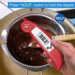 Gohh Digitale Vleesthermometer - Kookthermometer - Suikerthermometer - Inklapbare Sonde - BBQ Thermometer - LCD Scherm - Meter Tot 300 °C - Zwart -Drinkwater Apparaat Winkel 1200x1200 1121